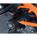 R&G Racing Aero no-cut Frame Sliders for KTM RC125 '11-'20, RC200 '14-'19, RC390 '12-21